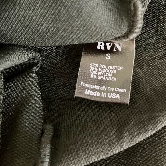 RVN Abstract Jacquard Mini Dress - Picture 9 of 9